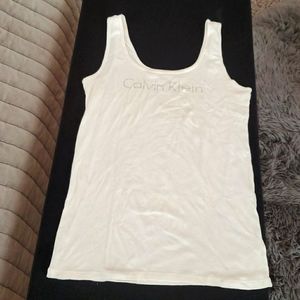Calvin Klein top white color.